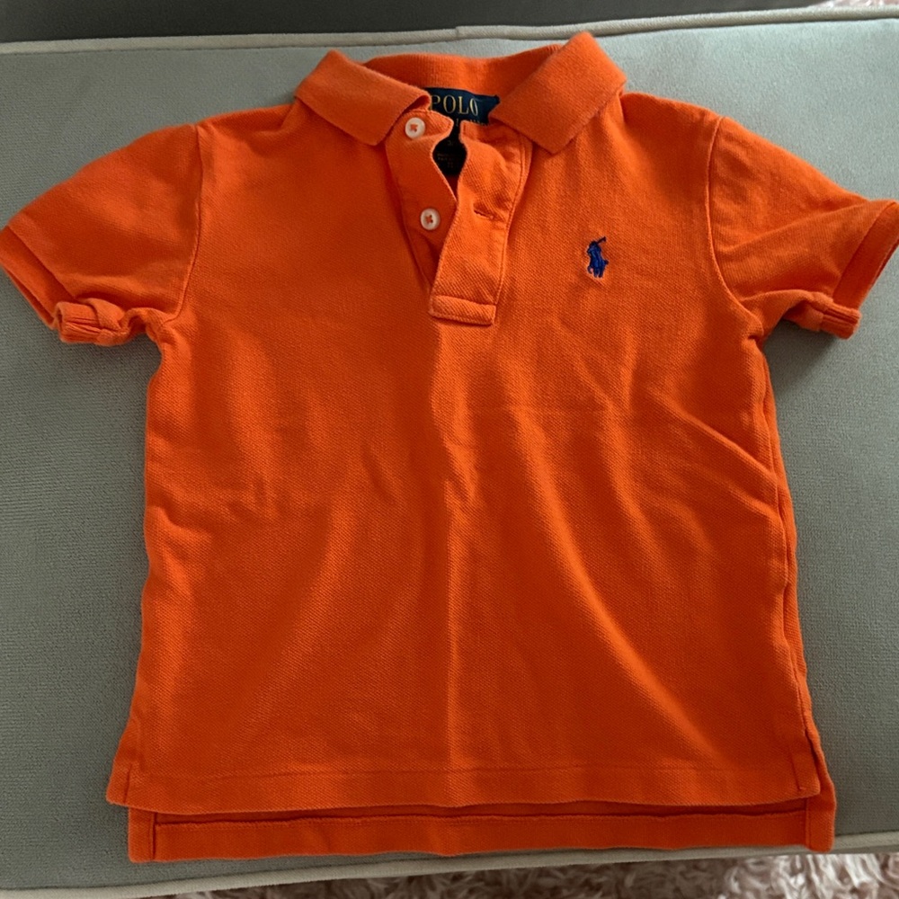 Polo by Ralph Lauren Kids Bright Orange Polo Shirt